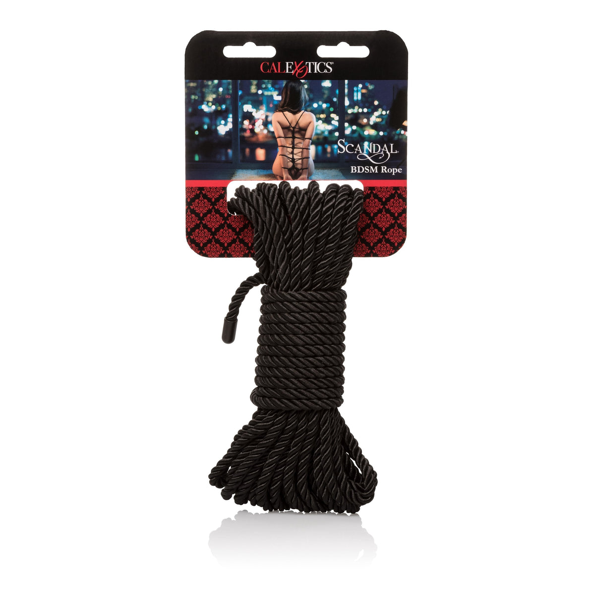 California Exotics - Scandal BDSM Rope (Black) -  Rope  Durio.sg