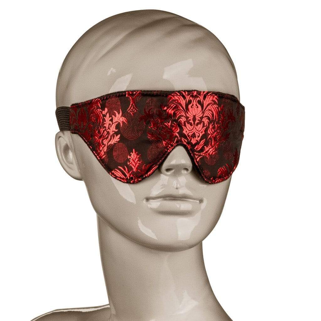 California Exotics - Scandal Blackout Eye Mask (Red) -  Mask (Blind)  Durio.sg