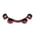 California Exotics - Scandal Bondage Bar (Red) -  Hand/Leg Cuffs  Durio.sg