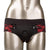 California Exotics - Scandal Crotchless Pegging Panty Set S/M (Red) -  Strap On with Non hollow Dildo for Female (Non Vibration)  Durio.sg