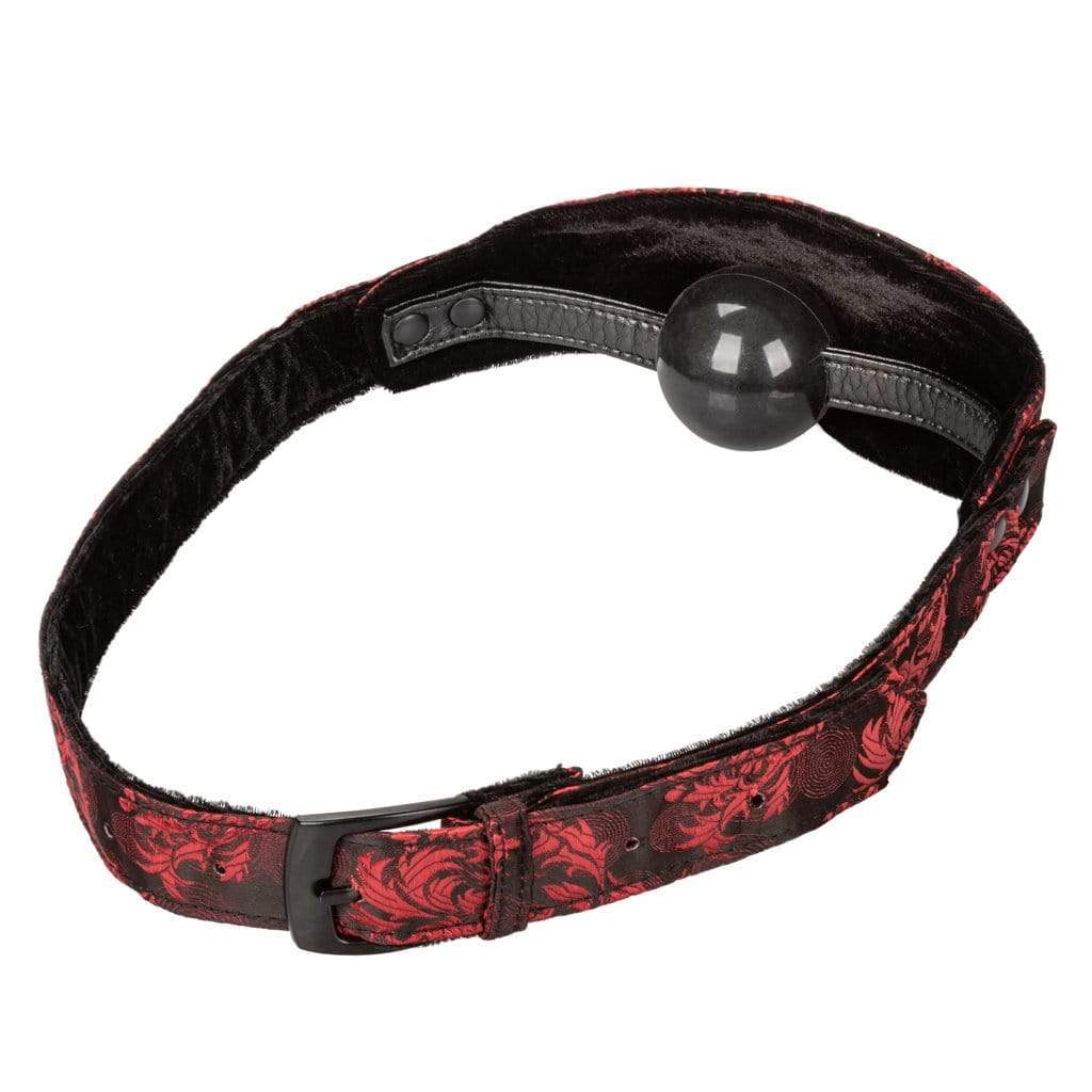 California Exotics - Scandal Hidden Pleasure Ball Gag (Red) -  Ball Gag  Durio.sg