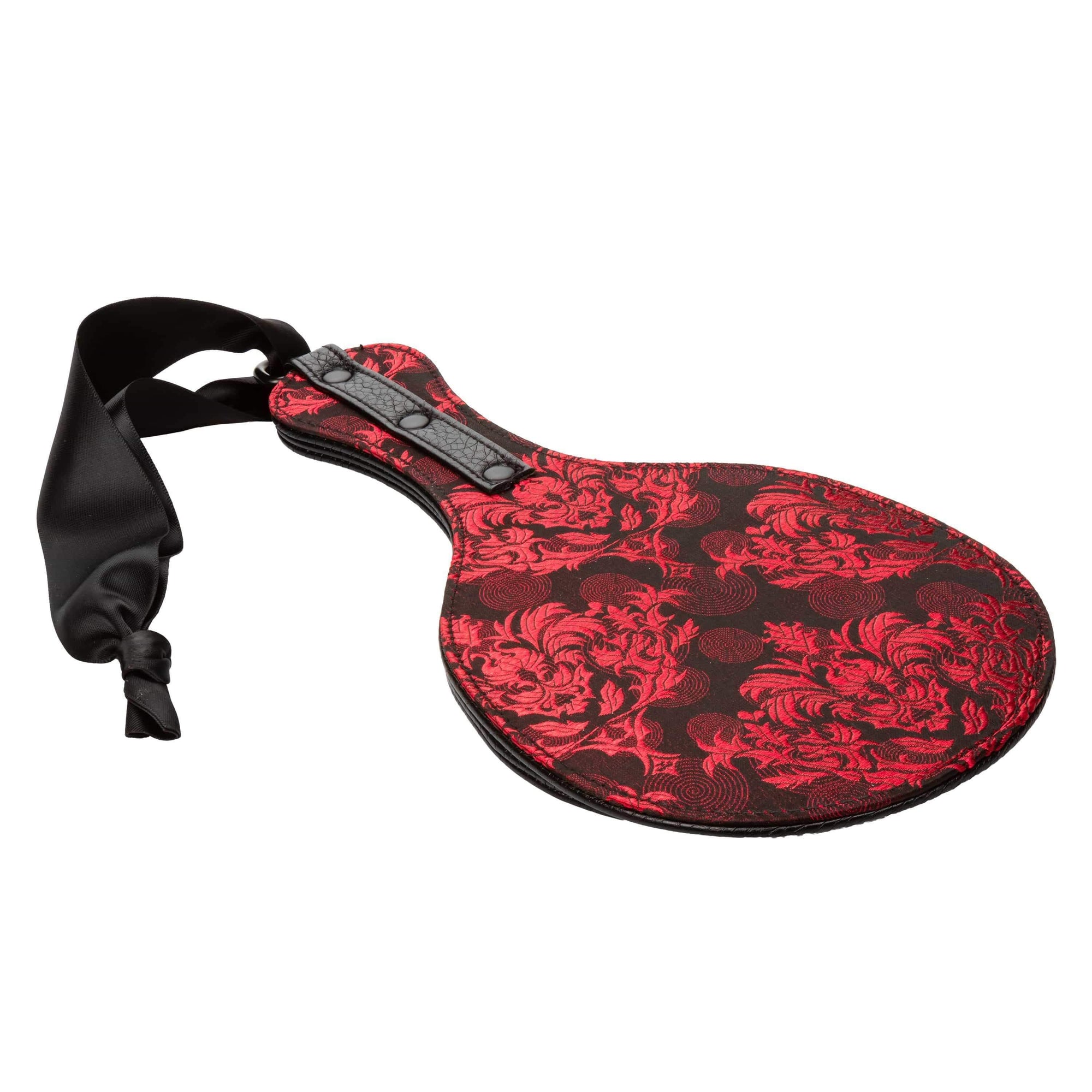 California Exotics - Scandal Round Double Paddle (Red) -  Paddle  Durio.sg