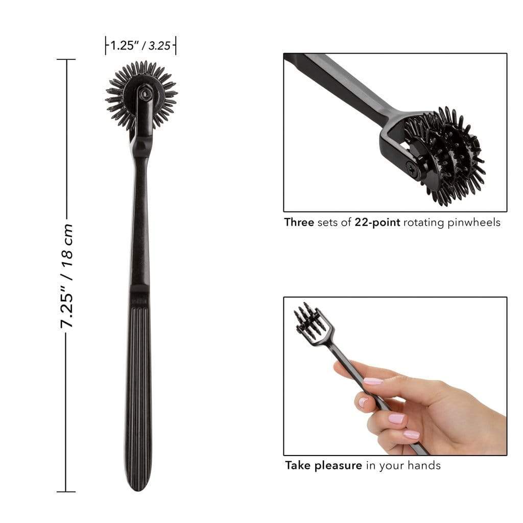 California Exotics - Scandal Trio BDSM Pleasure Wheel (Black) -  BDSM (Others)  Durio.sg