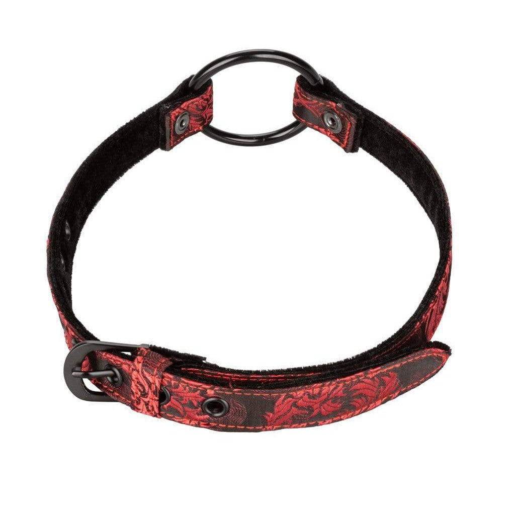 California Exotics - Scandal Wide Open Mouth Gag (Red) -  Ball Gag  Durio.sg