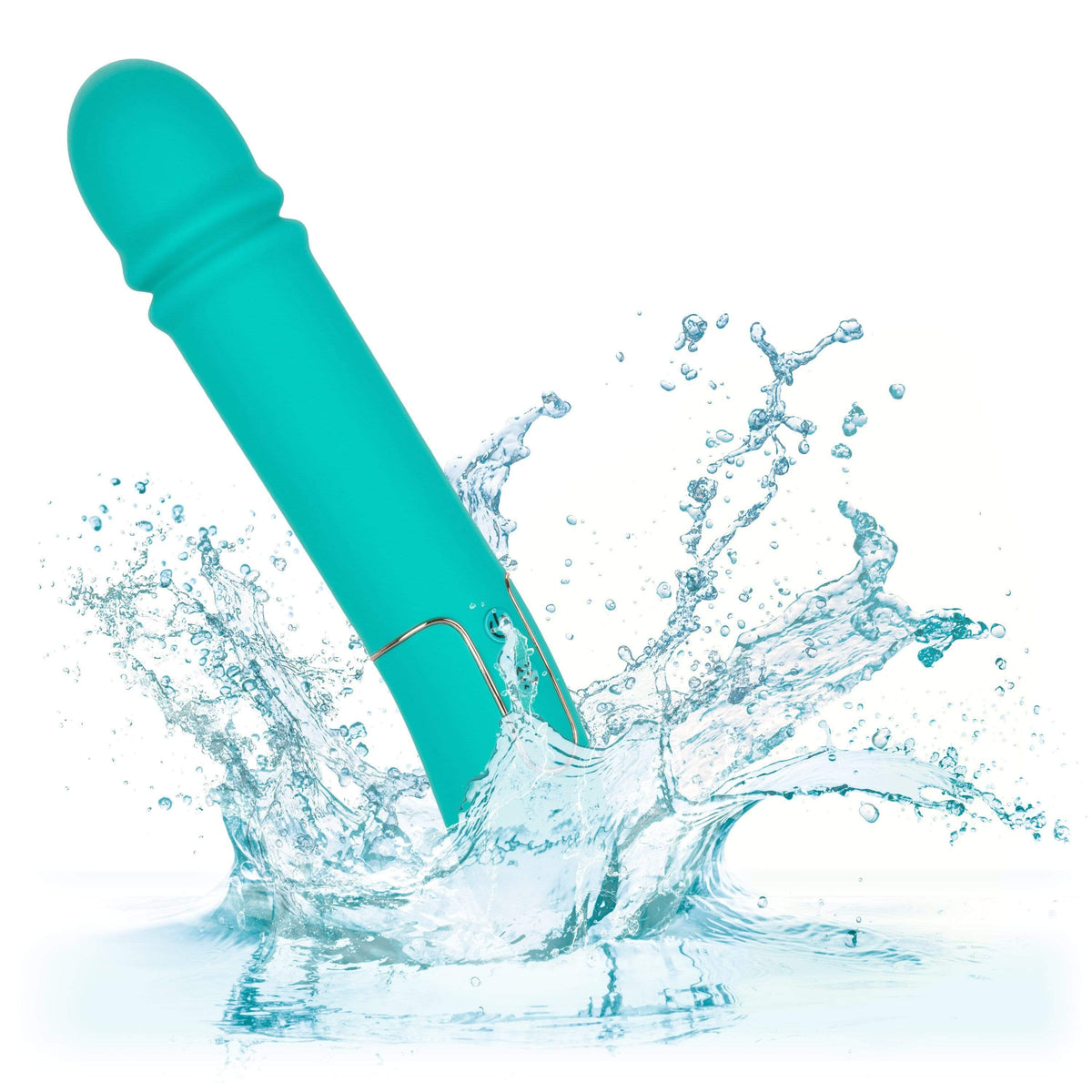 California Exotics - Shameless Flirt Vibrator (Green) -  Non Realistic Dildo w/o suction cup (Vibration) Rechargeable  Durio.sg