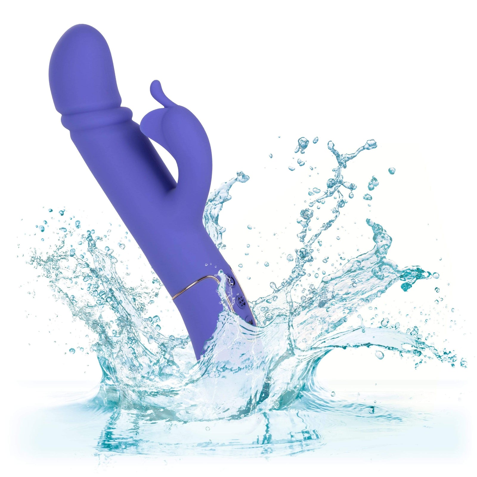 California Exotics - Shameless Seducer Rabbit Vibrator (Purple) -  Rabbit Dildo (Vibration) Rechargeable  Durio.sg