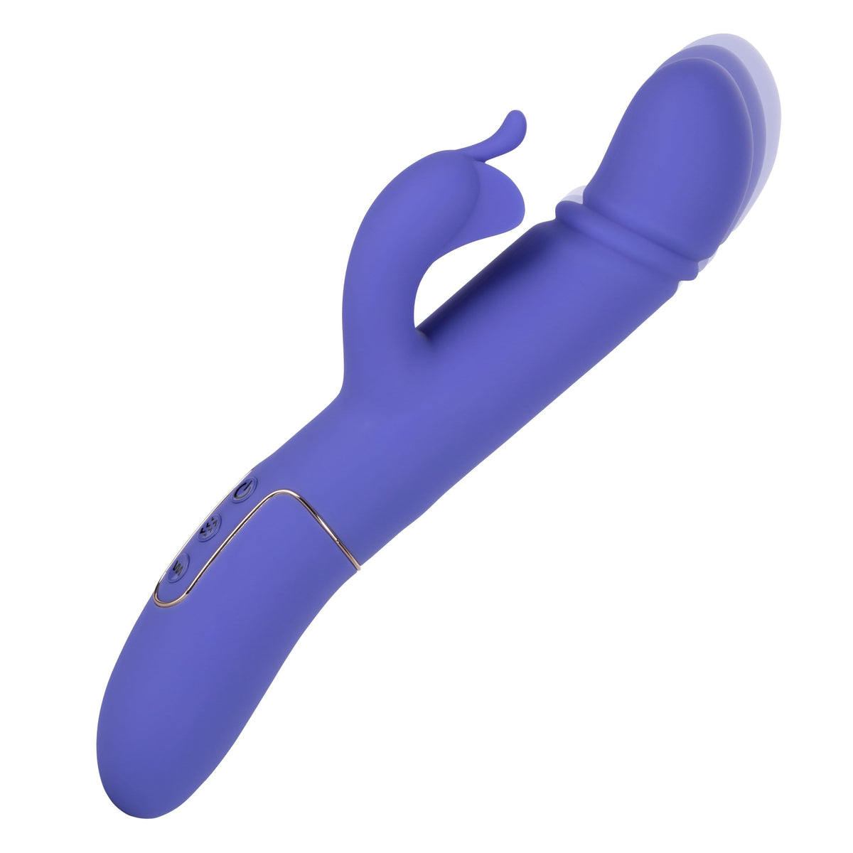 California Exotics - Shameless Seducer Rabbit Vibrator (Purple) -  Rabbit Dildo (Vibration) Rechargeable  Durio.sg