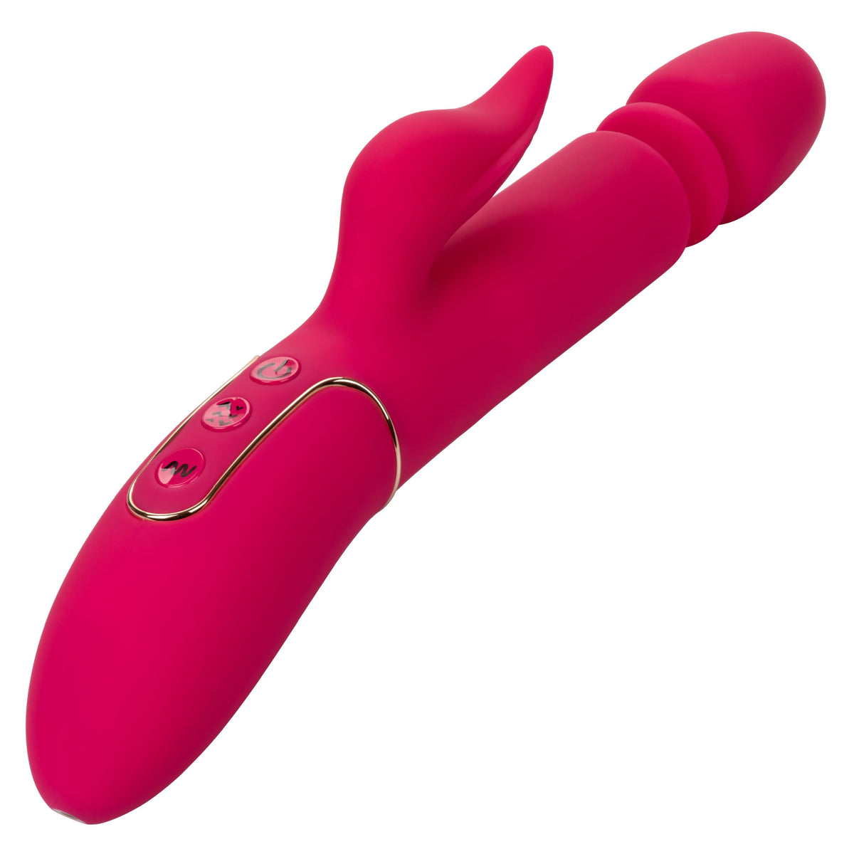 California Exotics - Shameless Slim Charmer Rabbit Vibrator (Pink) -  Rabbit Dildo (Vibration) Rechargeable  Durio.sg