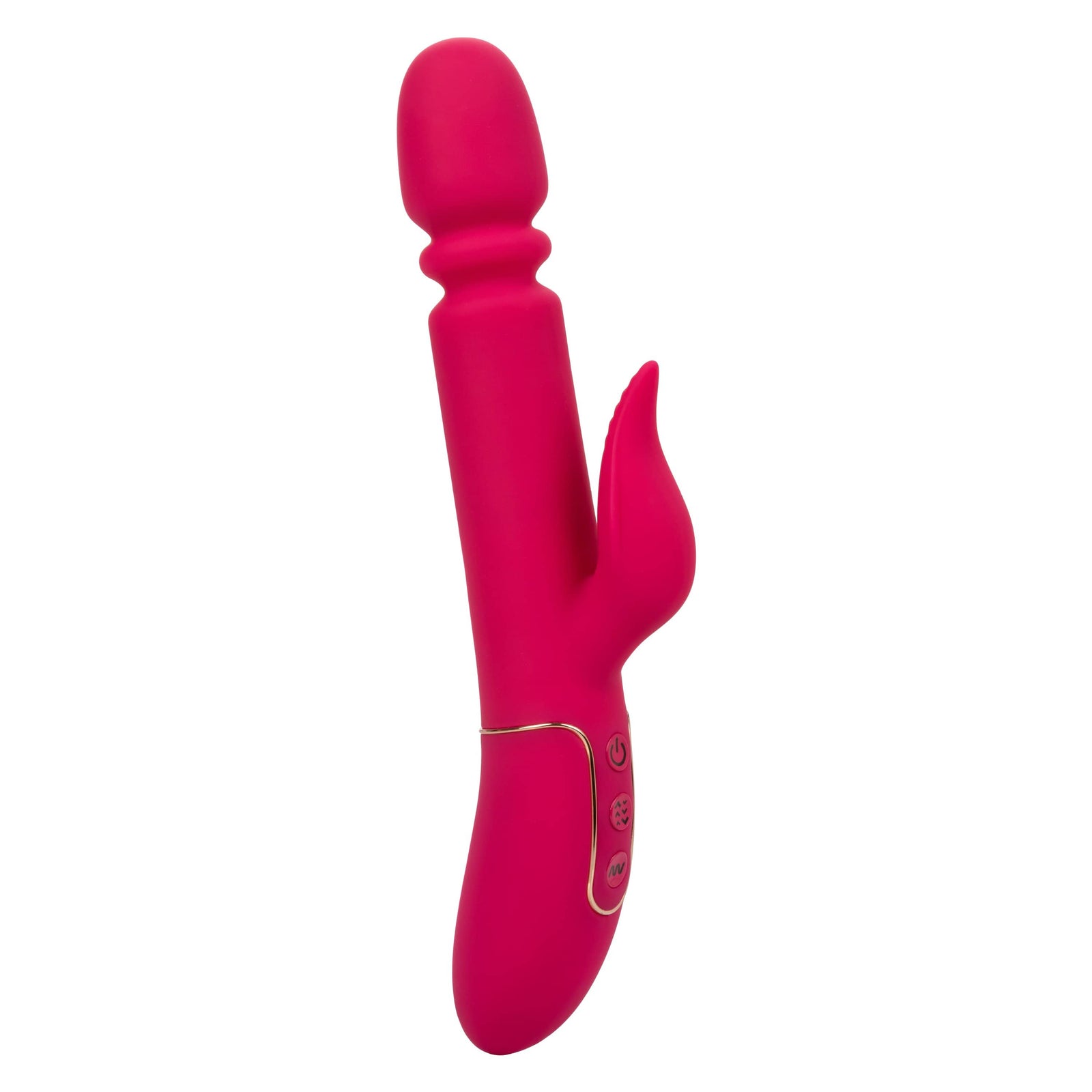 California Exotics - Shameless Slim Charmer Rabbit Vibrator (Pink) -  Rabbit Dildo (Vibration) Rechargeable  Durio.sg