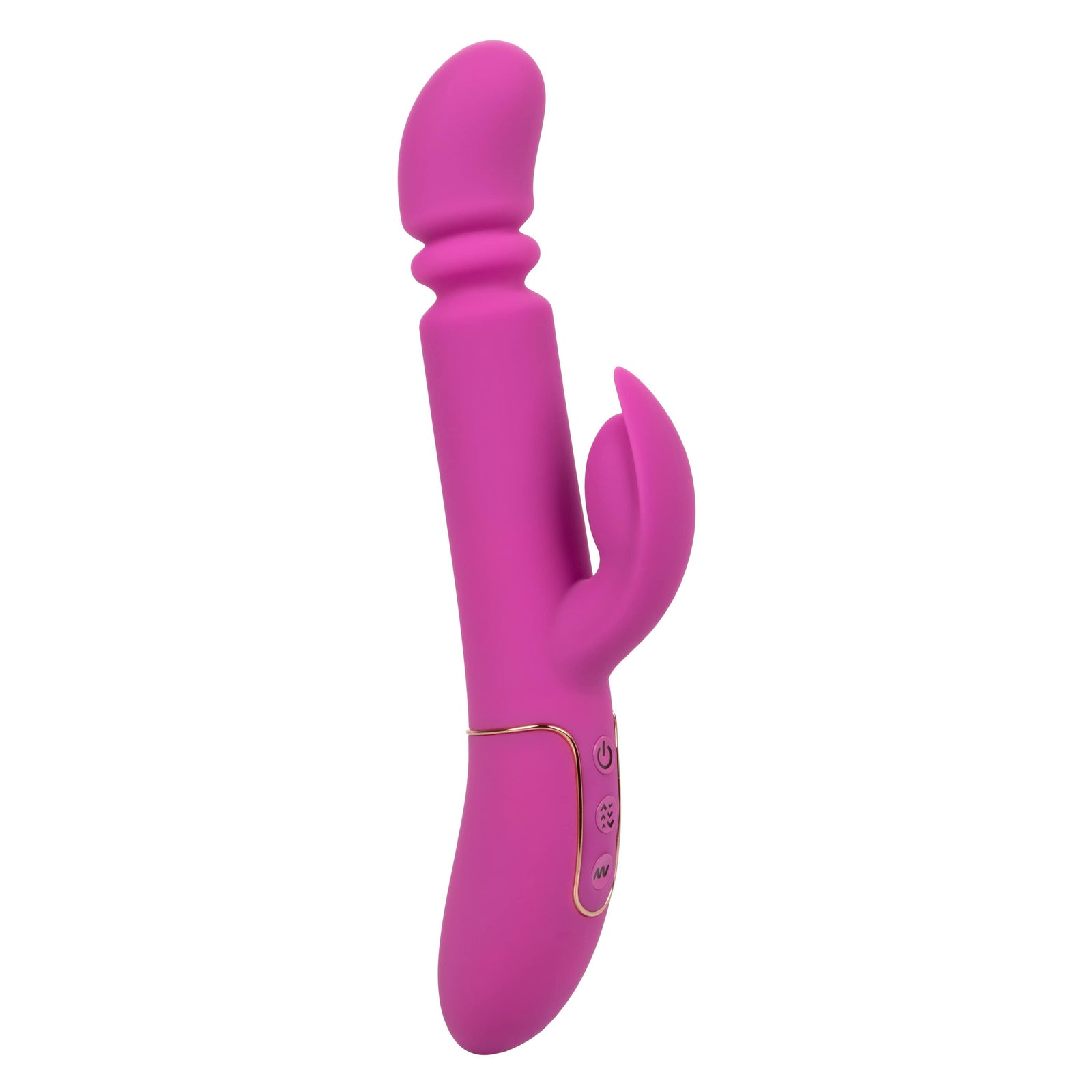 California Exotics - Shameless Slim Player Rabbit Vibrator (Pink) -  Rabbit Dildo (Vibration) Rechargeable  Durio.sg