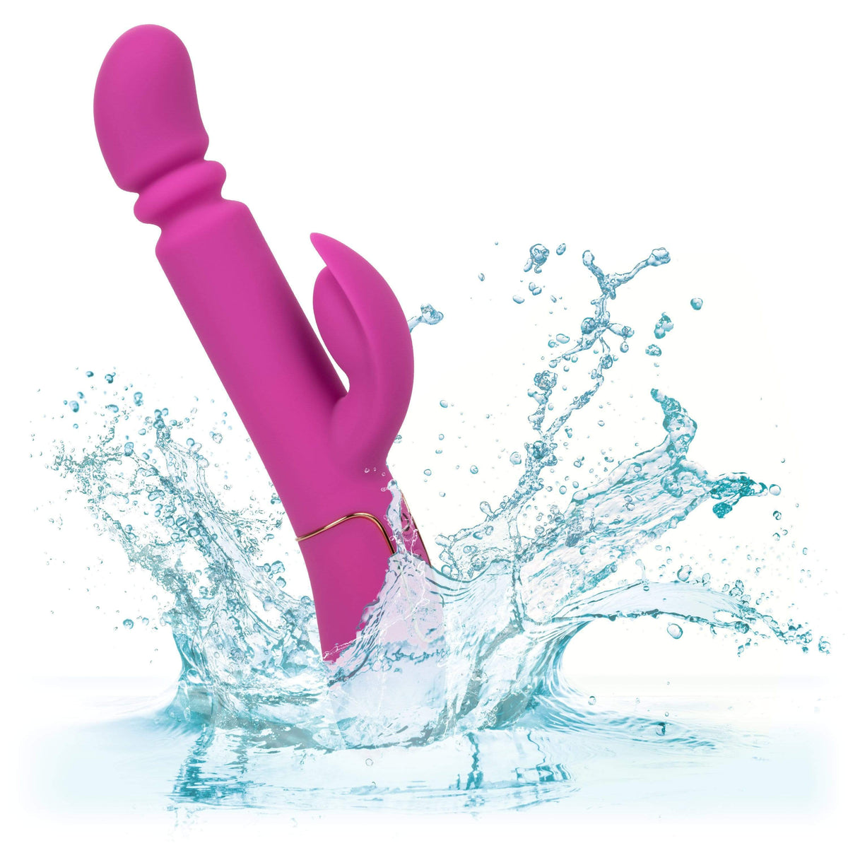 California Exotics - Shameless Slim Player Rabbit Vibrator (Pink) -  Rabbit Dildo (Vibration) Rechargeable  Durio.sg