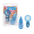 California Exotics - Shanes World His Stimulator Vibrating Cock Ring with Remote (Blue) -  Rubber Cock Ring (Vibration) Non Rechargeable  Durio.sg
