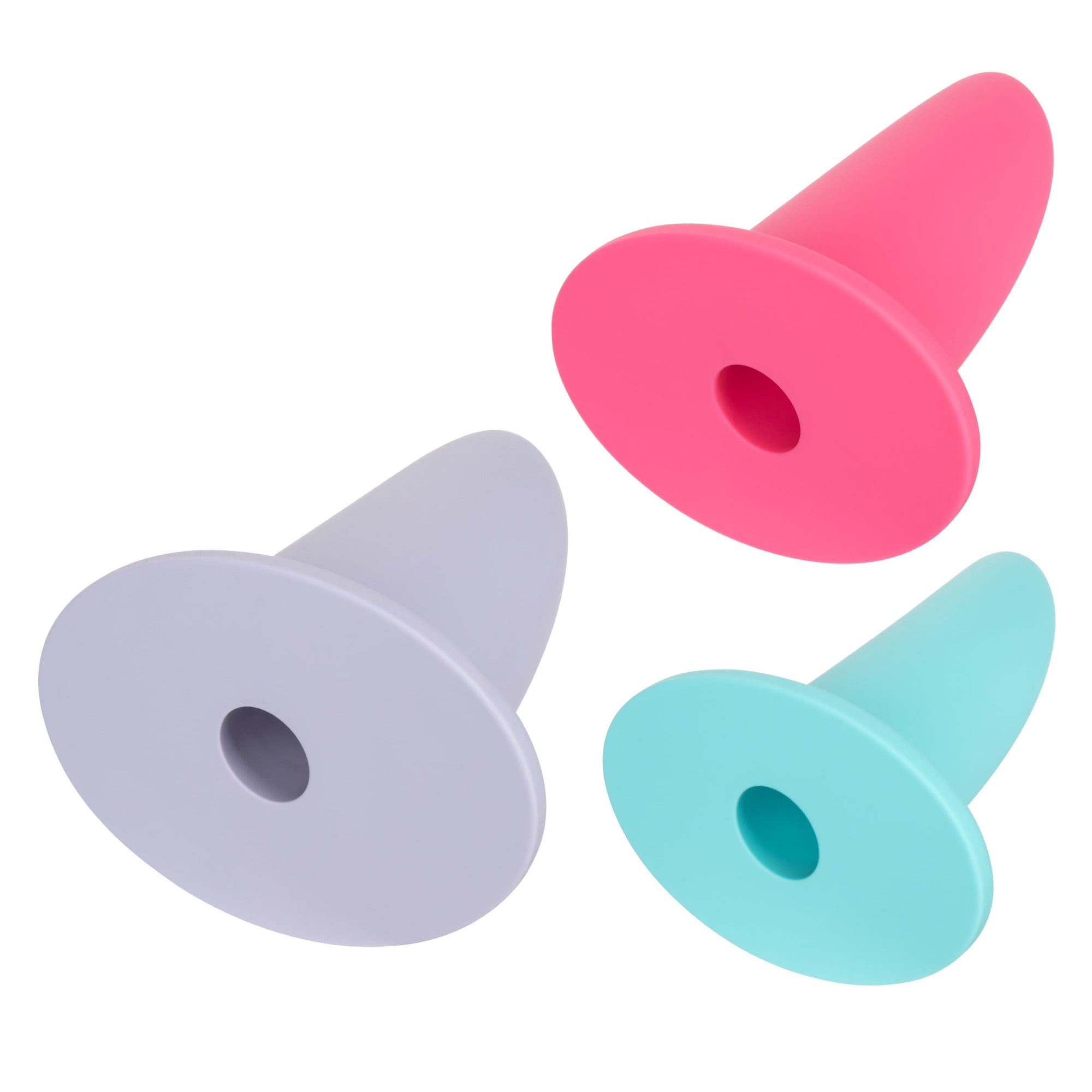 California Exotics - Sheology Advanced 3 Piece Wearable Vaginal Dilator Set (Multi Colour) -  Non Realistic Dildo w/o suction cup (Non Vibration)  Durio.sg