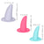 California Exotics - Sheology Advanced 3 Piece Wearable Vaginal Dilator Set (Multi Colour) -  Non Realistic Dildo w/o suction cup (Non Vibration)  Durio.sg