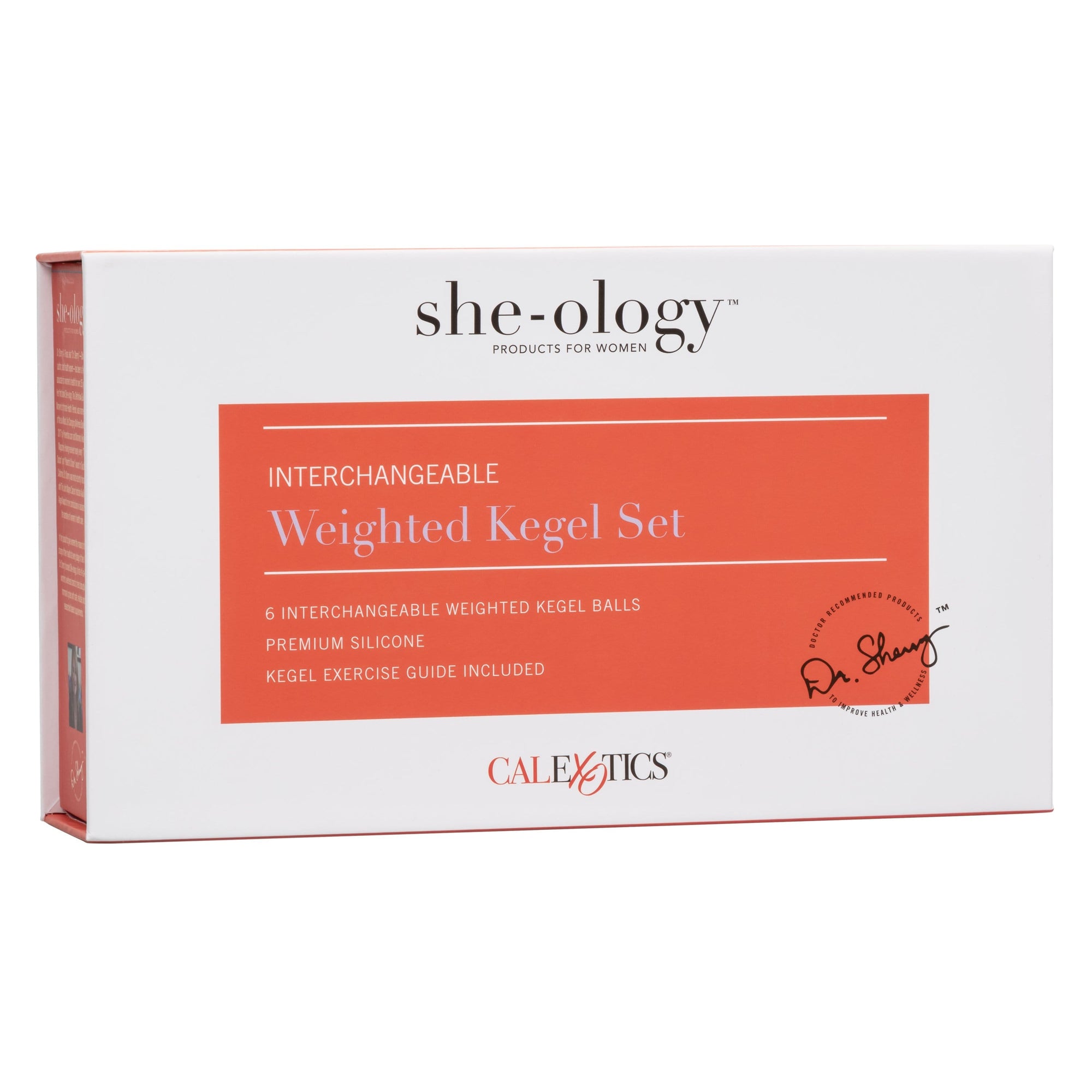 California Exotics - Sheology Interchangeable Weighted Kegel Set (Multi Colour) -  Kegel Balls (Non Vibration)  Durio.sg