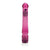California Exotics - Signature Turbo Glide Vibrator (Pink) -  Non Realistic Dildo w/o suction cup (Vibration) Non Rechargeable  Durio.sg