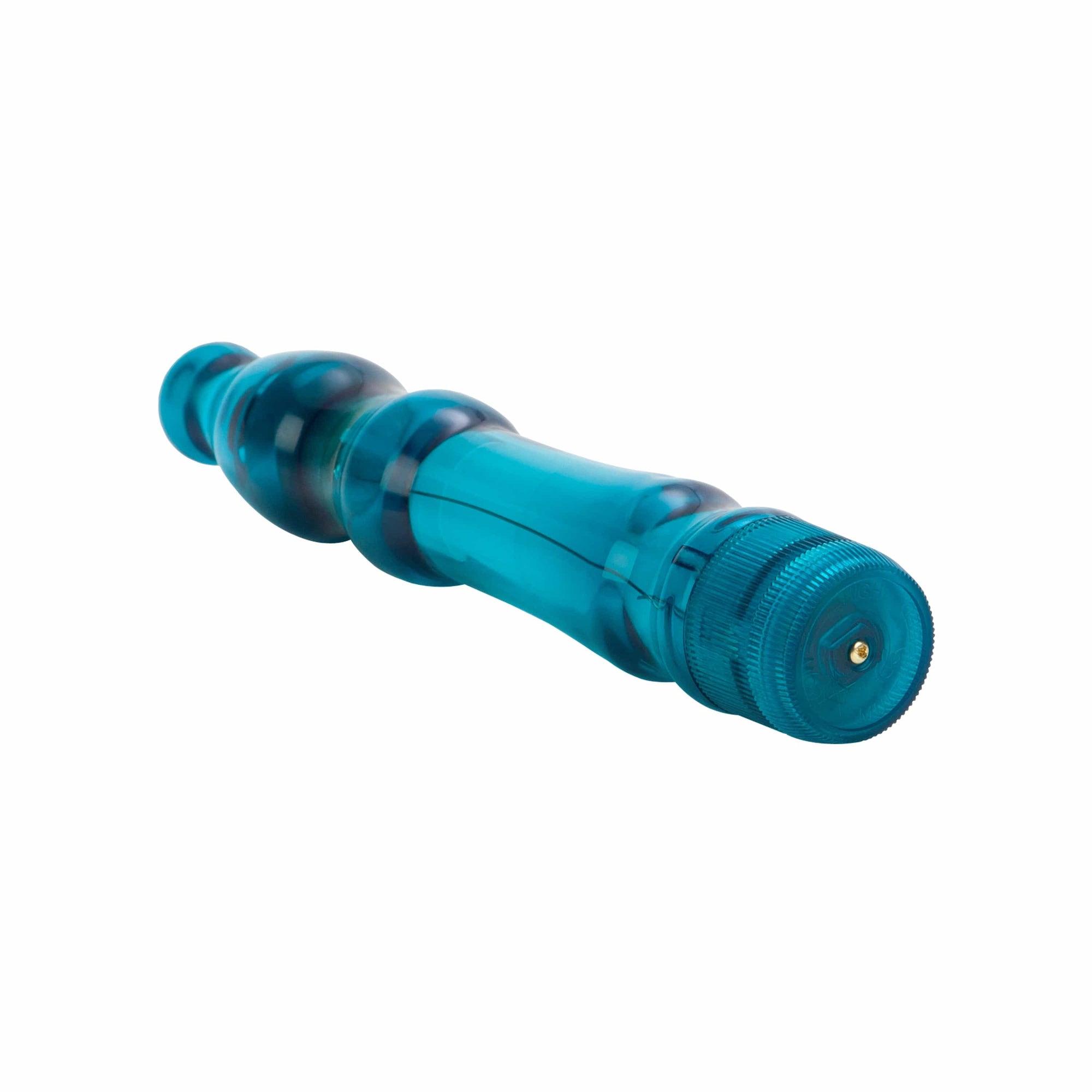 California Exotics - Signature Turbo Glider Vibrator (Blue) -  Non Realistic Dildo w/o suction cup (Vibration) Non Rechargeable  Durio.sg