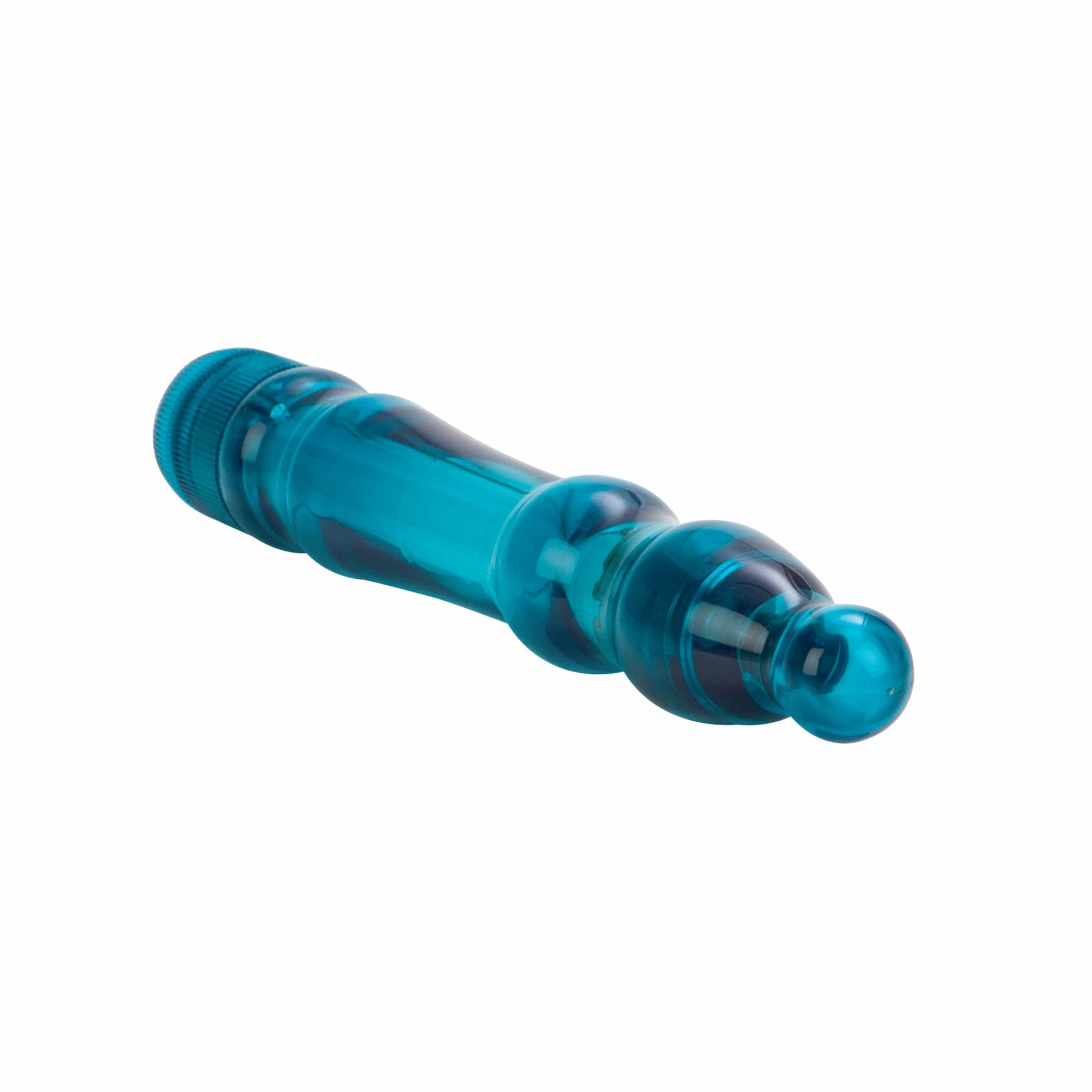California Exotics - Signature Turbo Glider Vibrator (Blue) -  Non Realistic Dildo w/o suction cup (Vibration) Non Rechargeable  Durio.sg