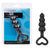 California Exotics - Silicone Love Probe Anal Beads (Black) -  Anal Beads (Non Vibration)  Durio.sg