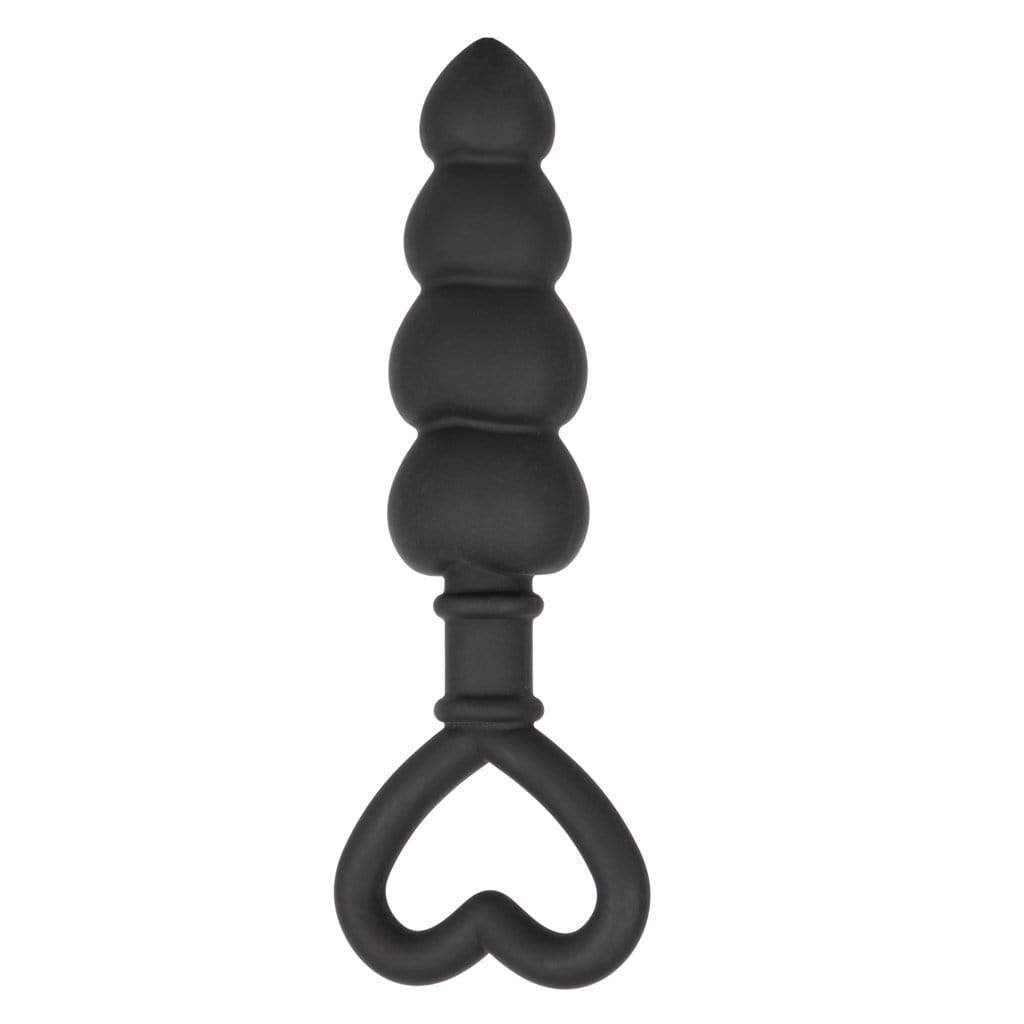 California Exotics - Silicone Love Probe Anal Beads (Black) -  Anal Beads (Non Vibration)  Durio.sg