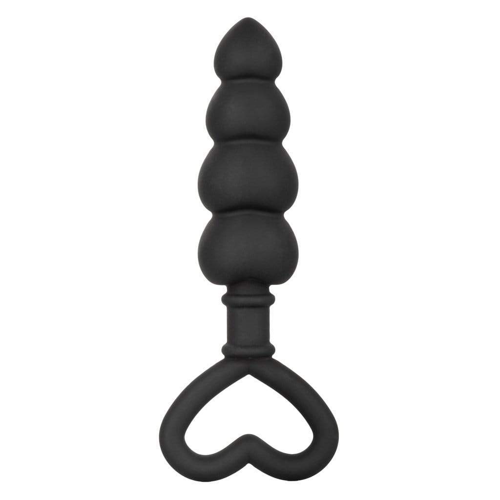 California Exotics - Silicone Love Probe Anal Beads (Black) -  Anal Beads (Non Vibration)  Durio.sg