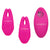 California Exotics - Silicone Remote Control Vibrating Nipple Clamps (Pink) -  Nipple Clamps (Vibration) Rechargeable  Durio.sg
