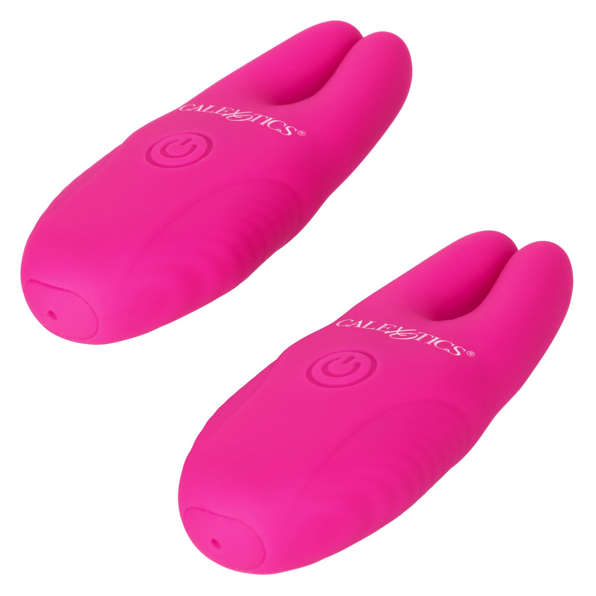 California Exotics - Silicone Remote Control Vibrating Nipple Clamps (Pink) -  Nipple Clamps (Vibration) Rechargeable  Durio.sg