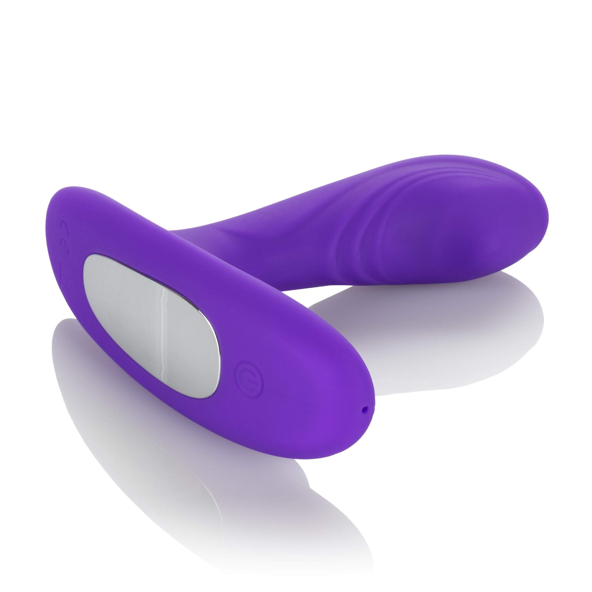 California Exotics - Silicone Remote Pinpoint Pleaser Prostate Massager (Purple) -  Prostate Massager (Vibration) Rechargeable  Durio.sg