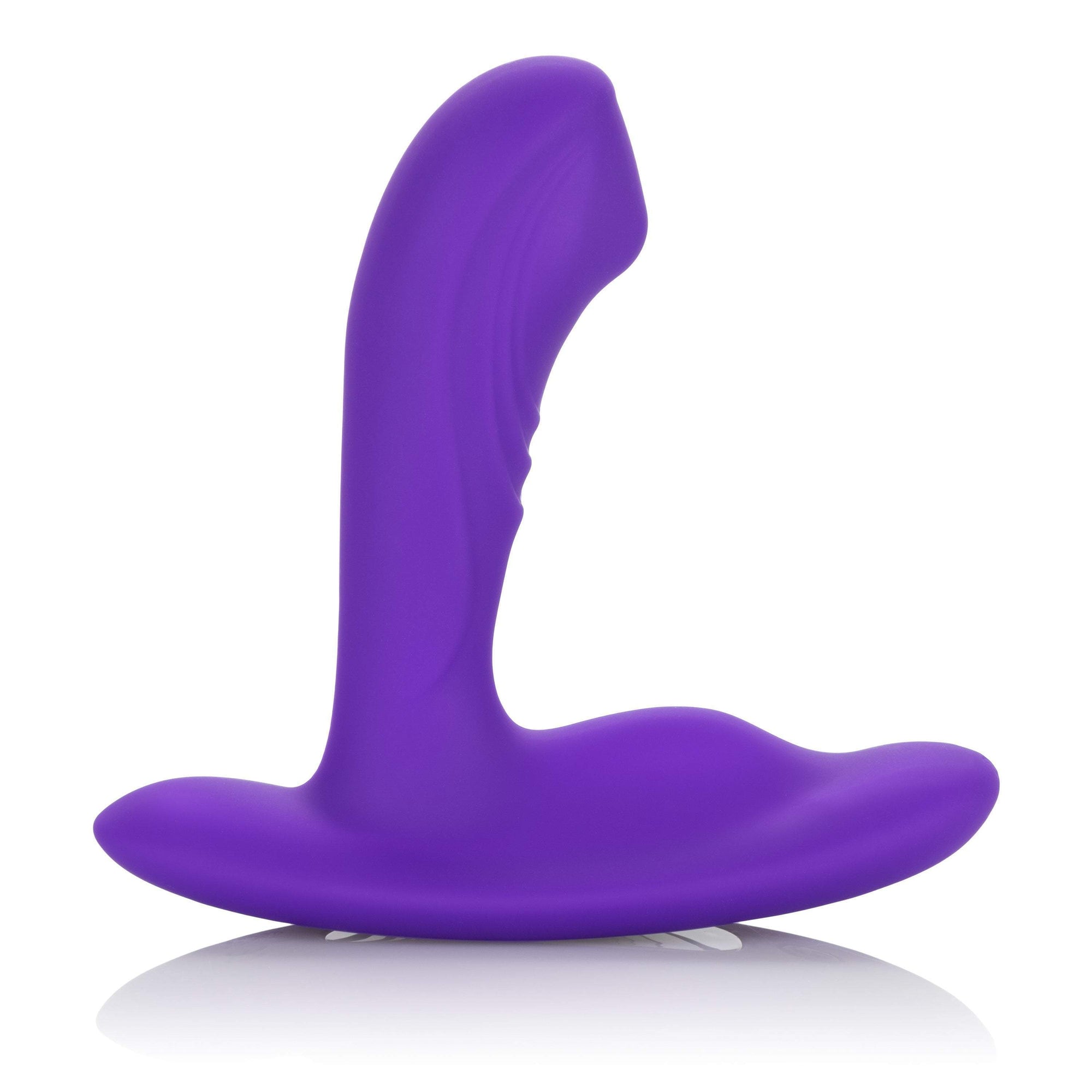 California Exotics - Silicone Remote Pinpoint Pleaser Prostate Massager (Purple) -  Prostate Massager (Vibration) Rechargeable  Durio.sg