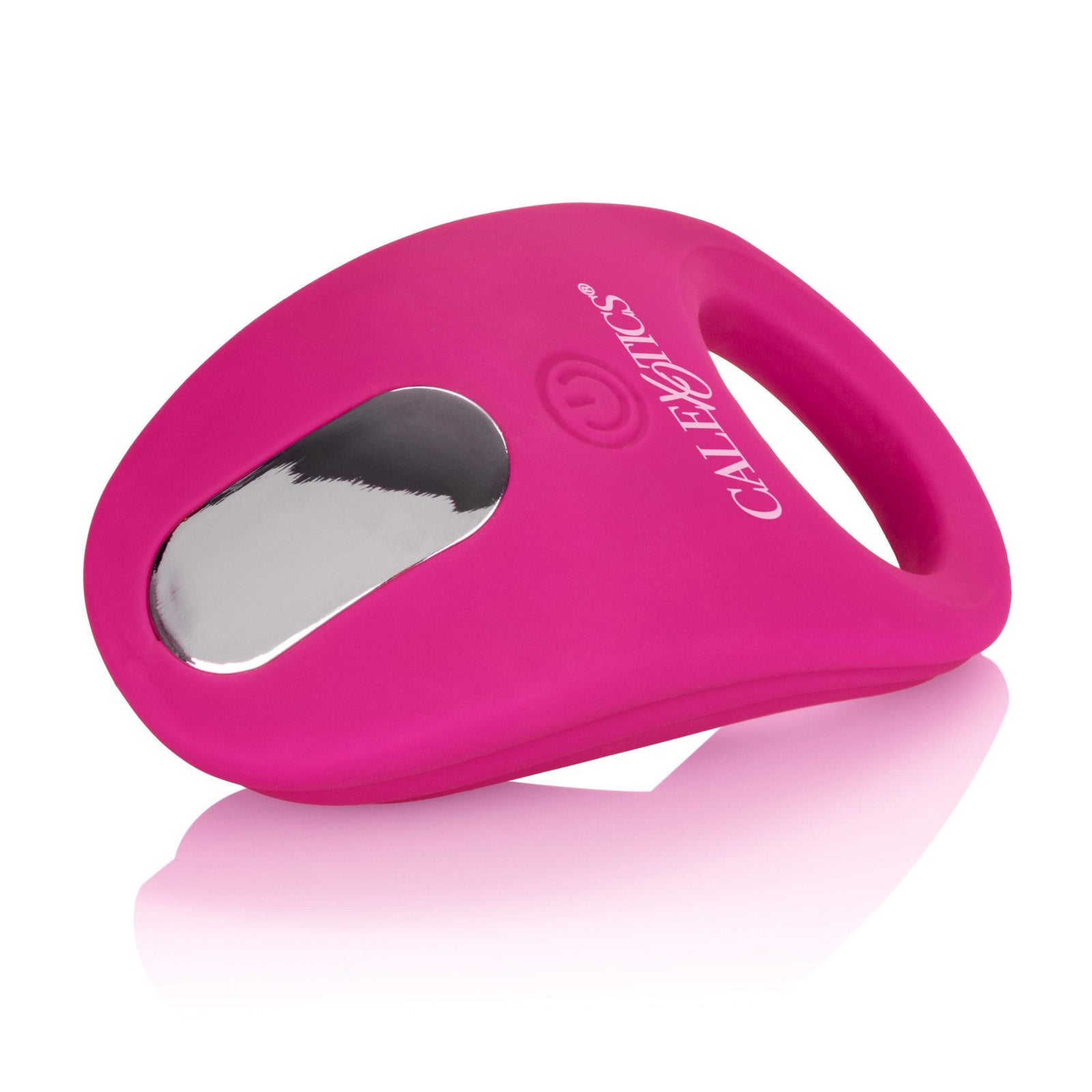 California Exotics - Silicone Remote Pleasure Cock Ring (Pink) -  Silicone Cock Ring (Vibration) Rechargeable  Durio.sg