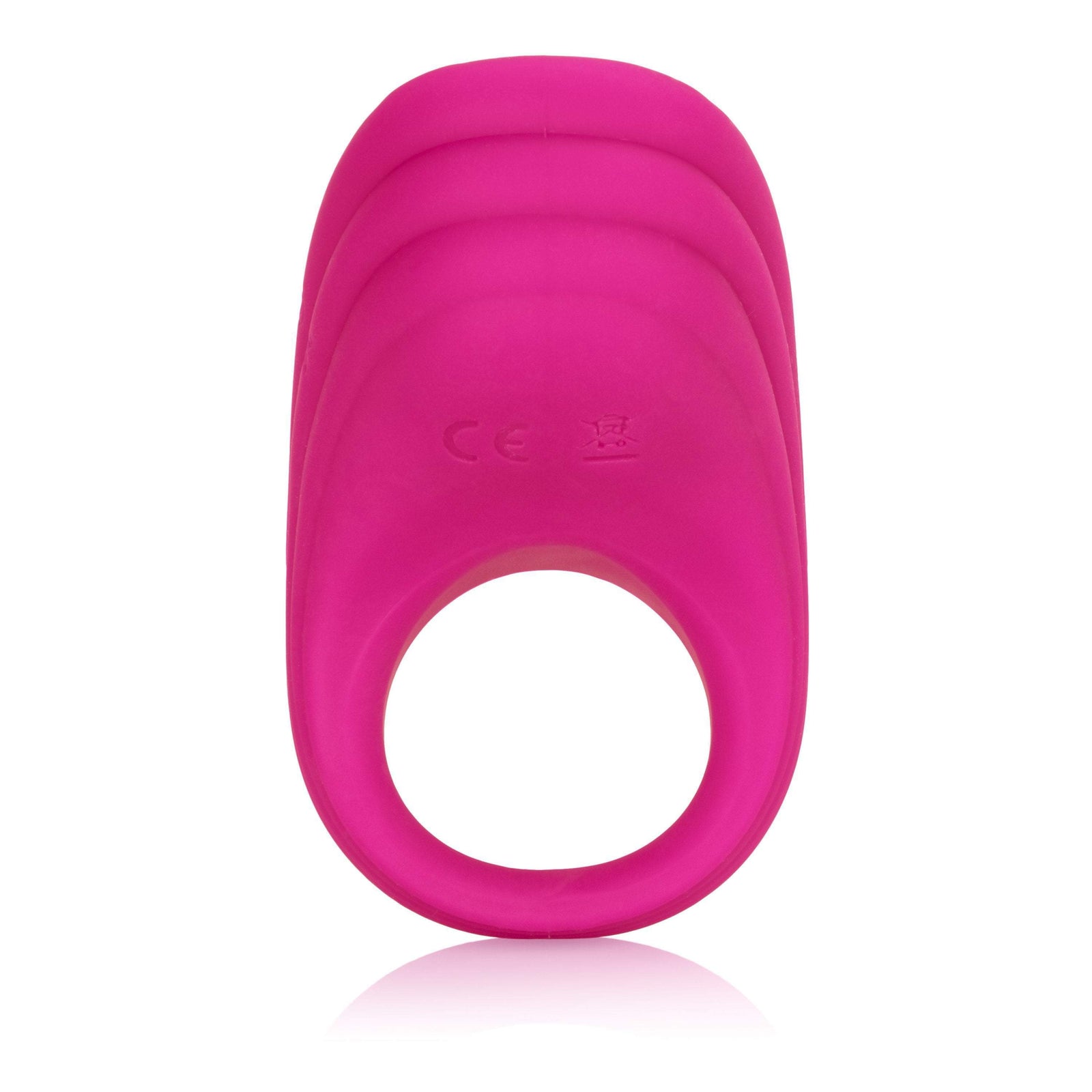 California Exotics - Silicone Remote Pleasure Cock Ring (Pink) -  Silicone Cock Ring (Vibration) Rechargeable  Durio.sg