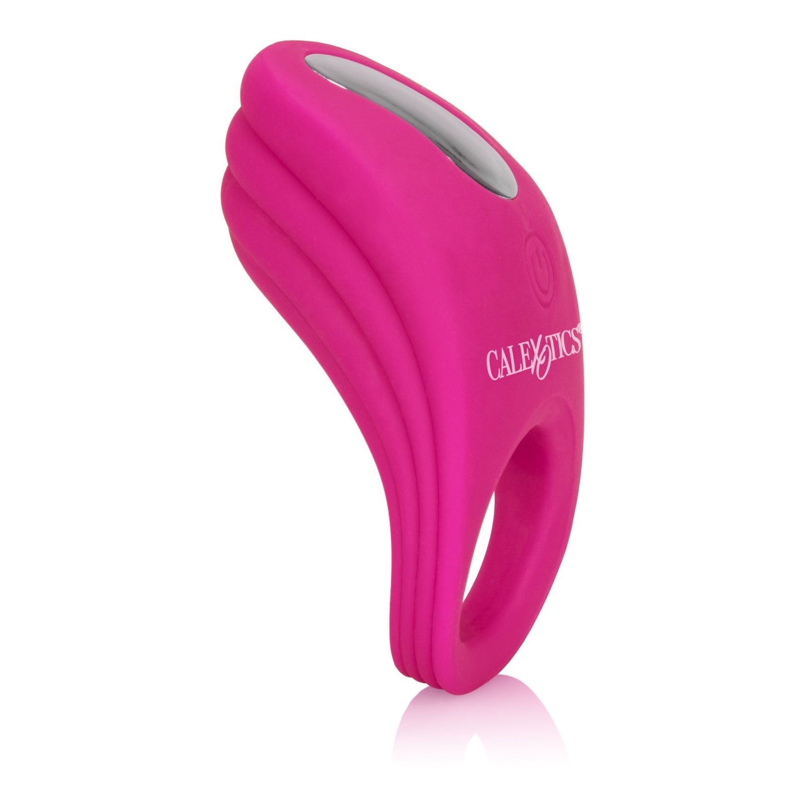 California Exotics - Silicone Remote Pleasure Cock Ring (Pink) -  Silicone Cock Ring (Vibration) Rechargeable  Durio.sg