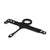California Exotics - Silicone Tri Snap Ball Spreader (Black) -  Silicone Cock Ring (Non Vibration)  Durio.sg