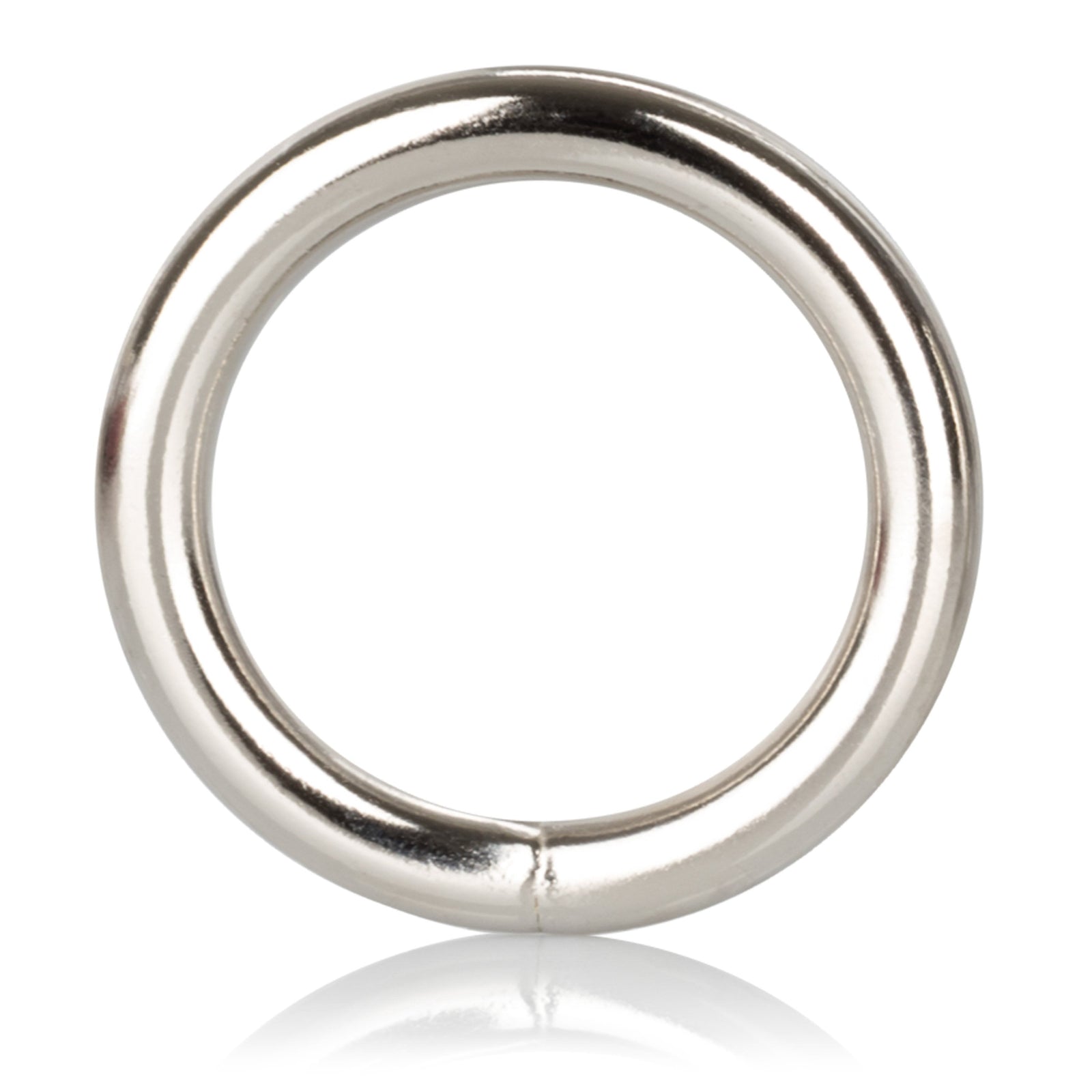 California Exotics - Silver Metal Cock Ring Small (Silver) -  Metal Cock Ring (Non Vibration)  Durio.sg