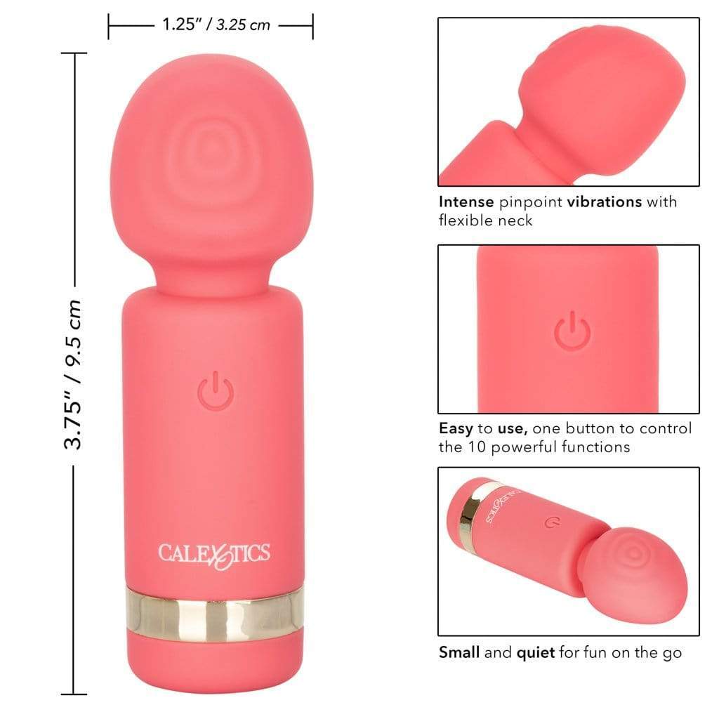 California Exotics - Slay ExciteMe Clit Massager (Pink) -  Clit Massager (Vibration) Rechargeable  Durio.sg