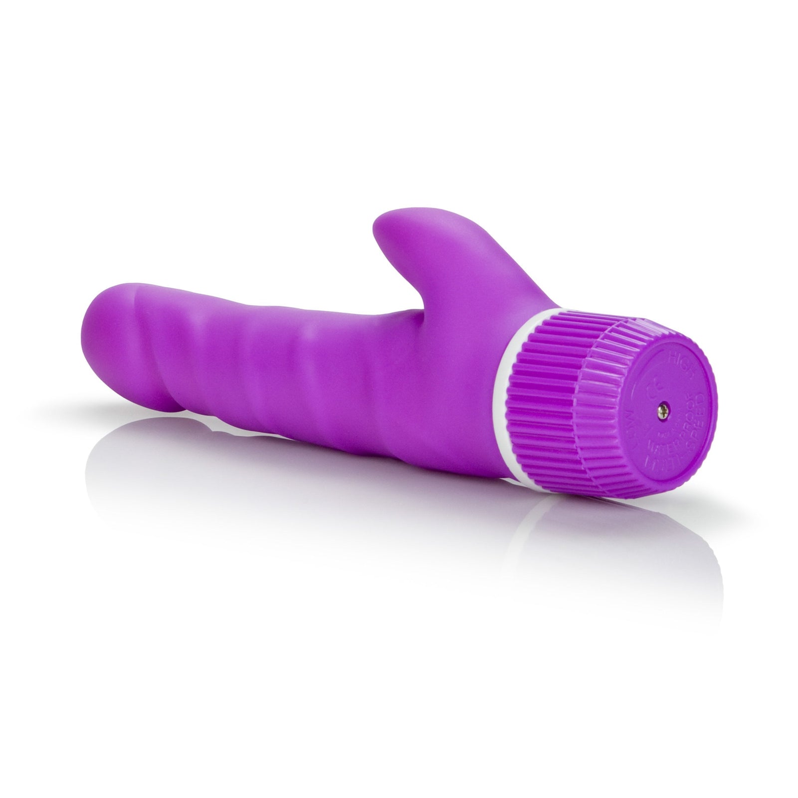 California Exotics - Spellbound Stud Double Jack Rabbit Vibrator (Purple) -  Rabbit Dildo (Vibration) Non Rechargeable  Durio.sg