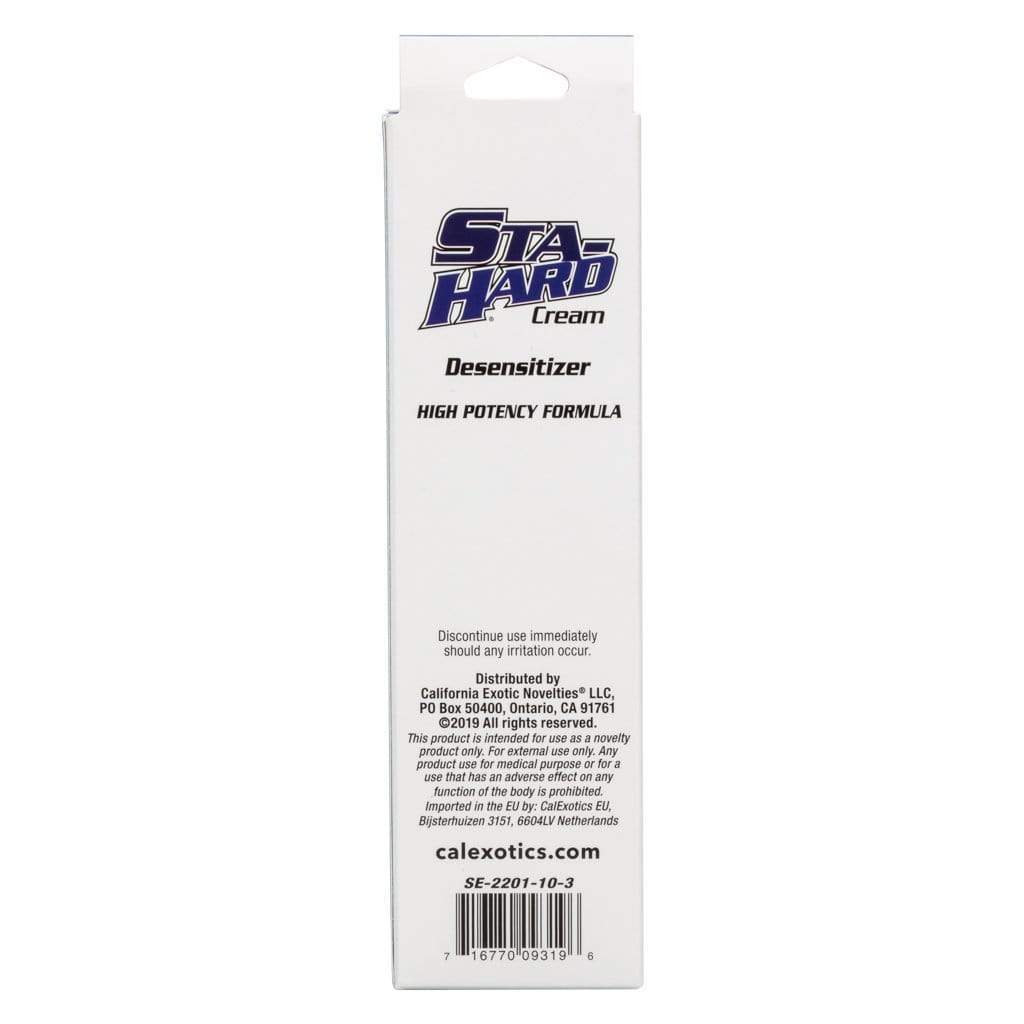 California Exotics - Sta Hard Desensitizer Delayer Cream 4oz -  Delayer  Durio.sg