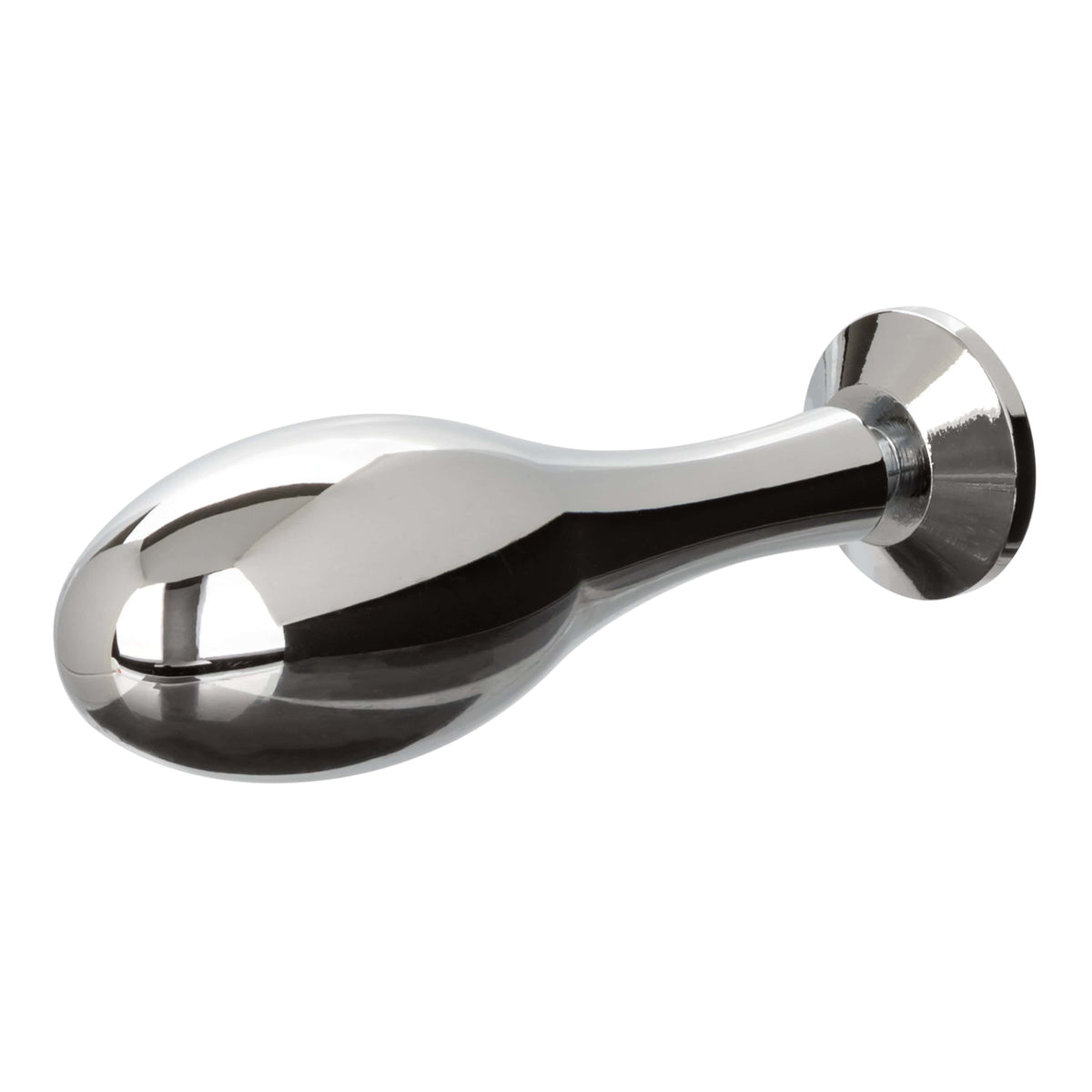 California Exotics - Star Fucker Teardrop Anal Plug with Cock Support (Silver) -  Anal Plug (Non Vibration)  Durio.sg