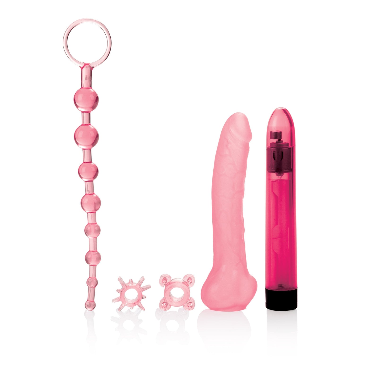 California Exotics - Starter Lover's Couple Kit (Pink) -  Couples Set  Durio.sg
