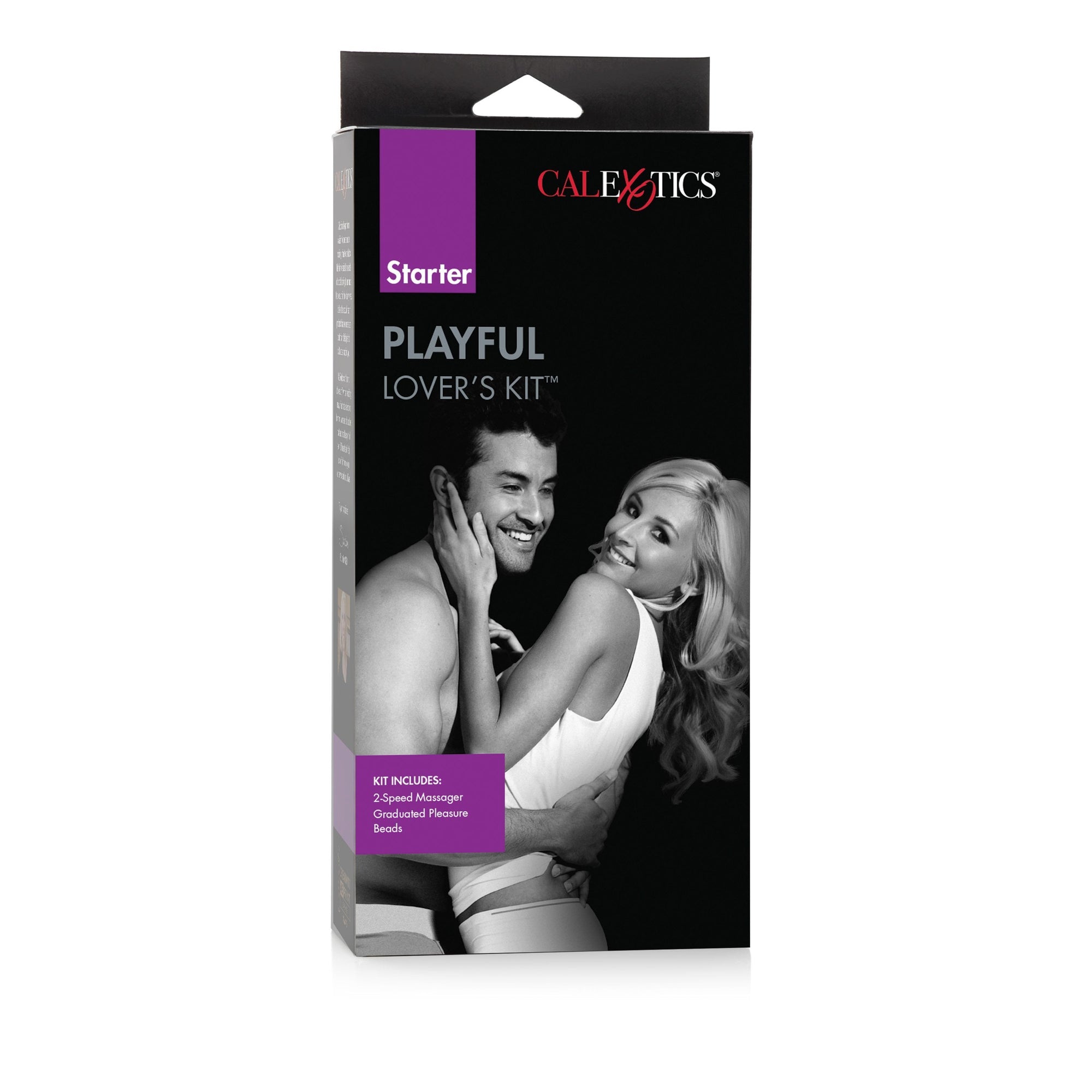 California Exotics - Starter Playful Lover's Kit (Purple) -  Clit Massager (Vibration) Non Rechargeable  Durio.sg