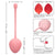 California Exotics - Strawberry Silicone Kegel Balls Training Set (Pink) -  Kegel Balls (Non Vibration)  Durio.sg