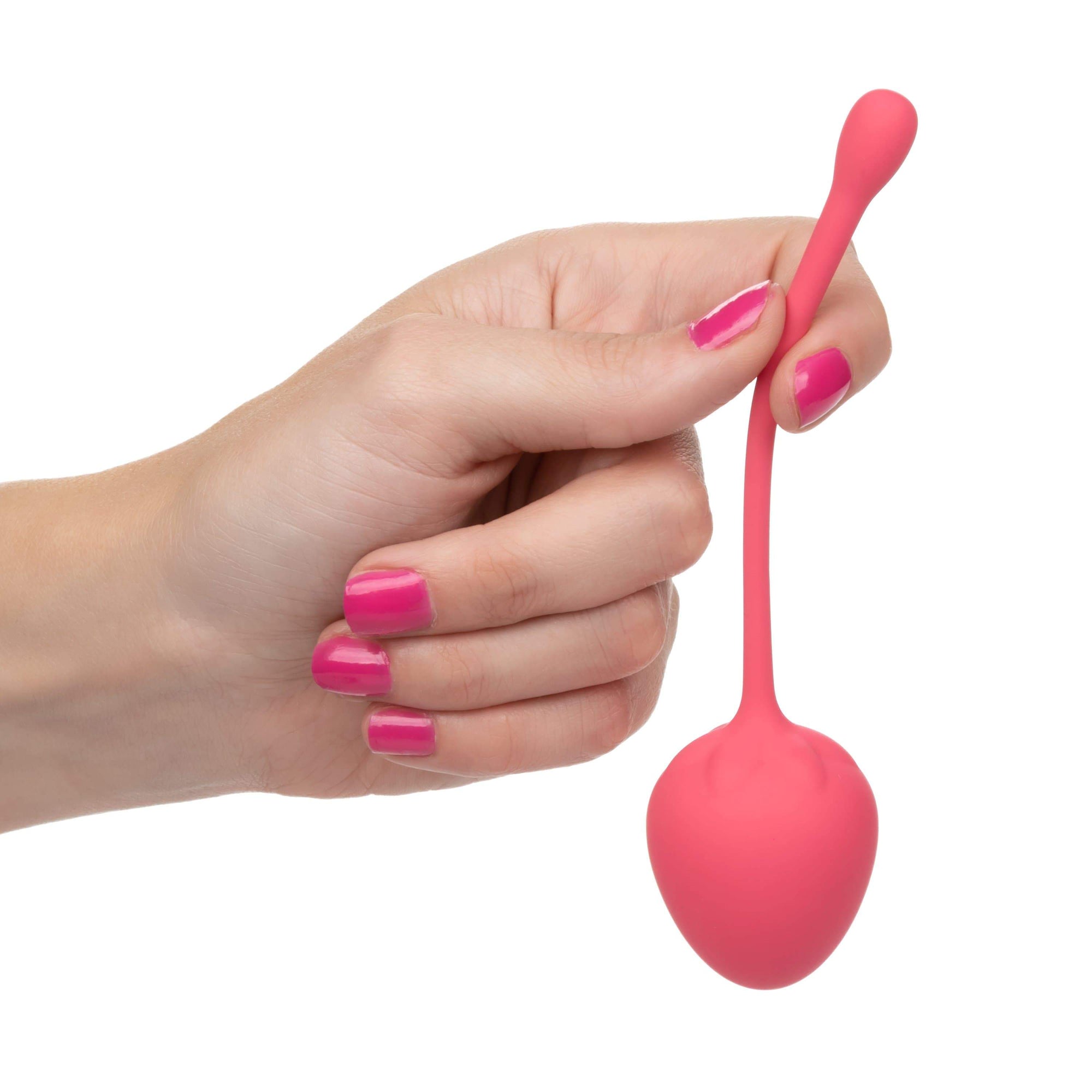 California Exotics - Strawberry Silicone Kegel Balls Training Set (Pink) -  Kegel Balls (Non Vibration)  Durio.sg