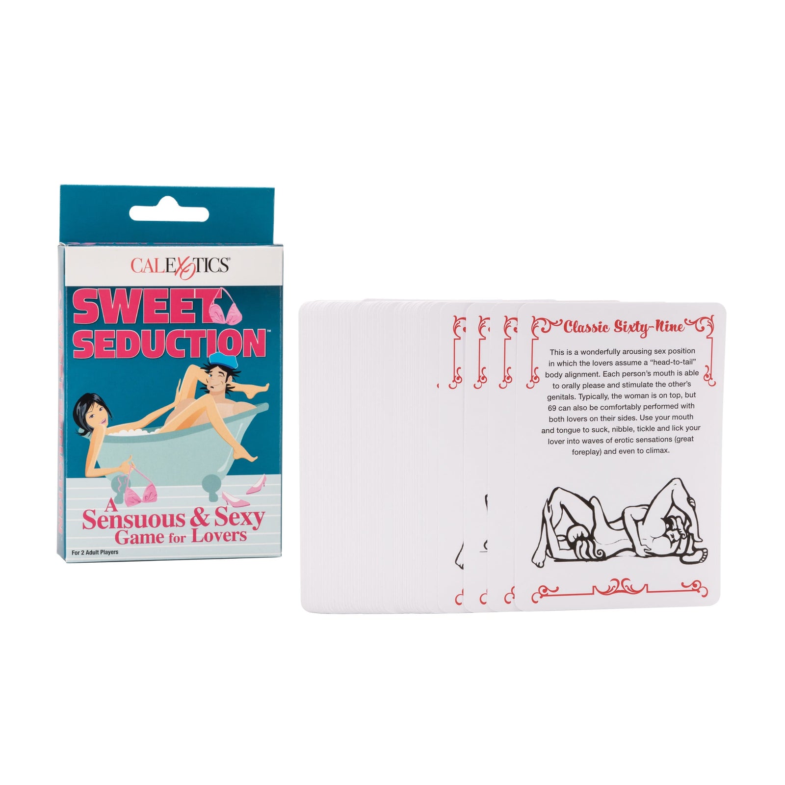 California Exotics - Sweet Seduction Sexy Couple's Card Game -  Games  Durio.sg