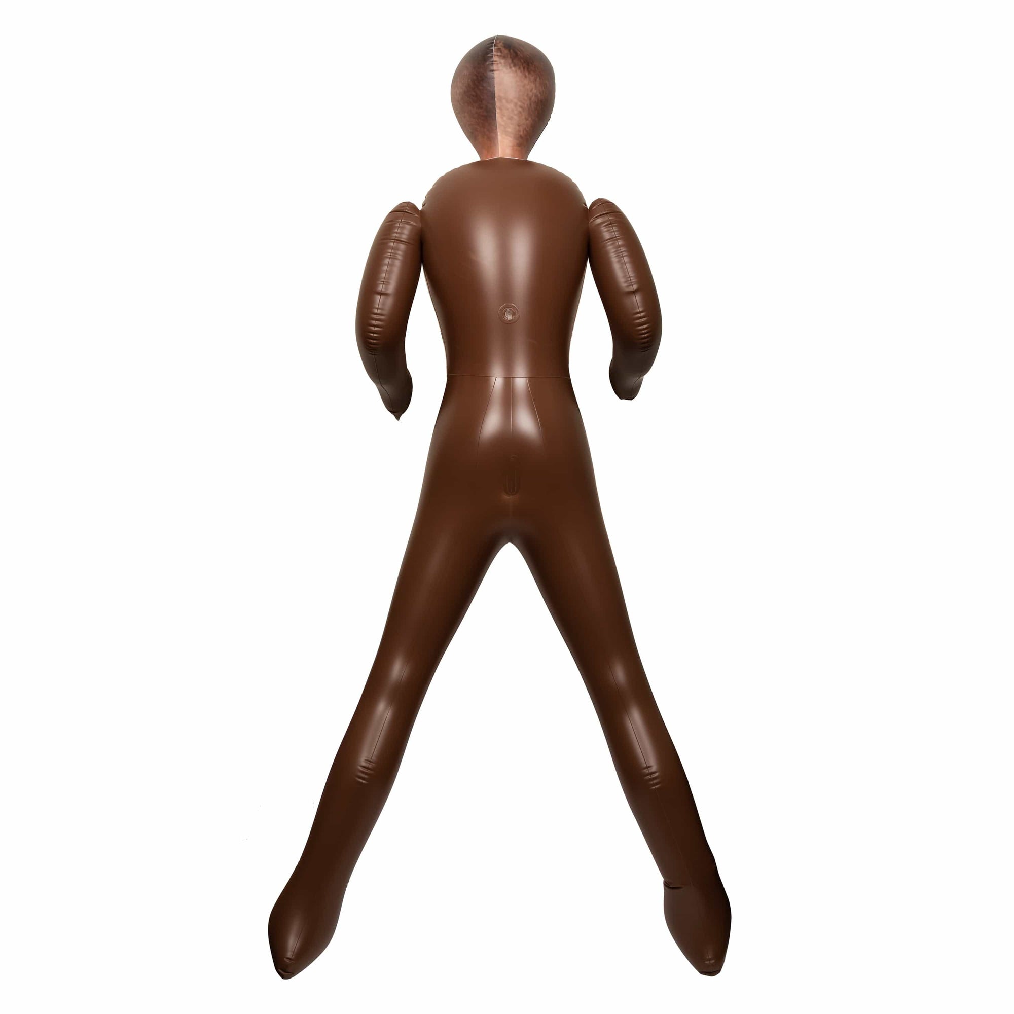 California Exotics - The Mail Man Inflatable Love Doll Masturbator Dildo 5.5" (Brown) -  Doll  Durio.sg