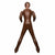 California Exotics - The Mail Man Inflatable Love Doll Masturbator Dildo 5.5" (Brown) -  Doll  Durio.sg