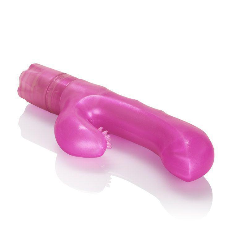 California Exotics - The original G Kiss Rabbit Vibrator (Pink) -  Rabbit Dildo (Vibration) Non Rechargeable  Durio.sg