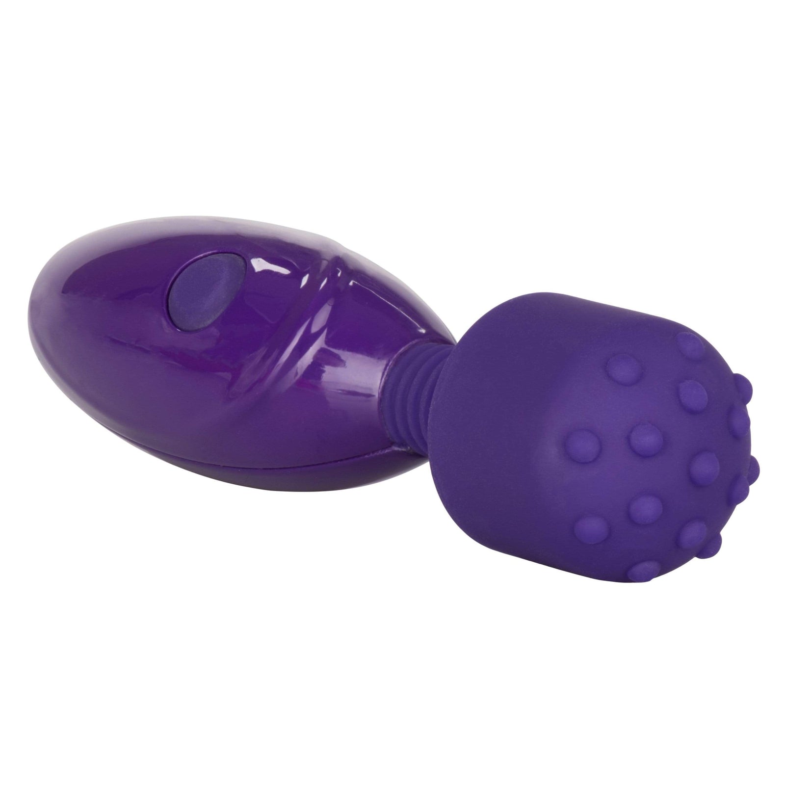 California Exotics - Tiny Teasers Nubby Mini Wand Massager (Purple) -  Mini Wand Massagers (Vibration) Non Rechargeable  Durio.sg