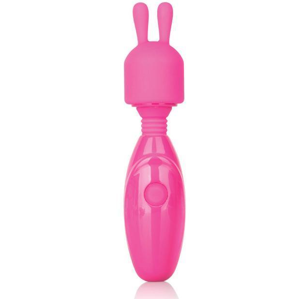 California Exotics - Tiny Teasers Rechargeable Bunny Wand Massager (Pink) -  Wand Massagers (Vibration) Rechargeable  Durio.sg