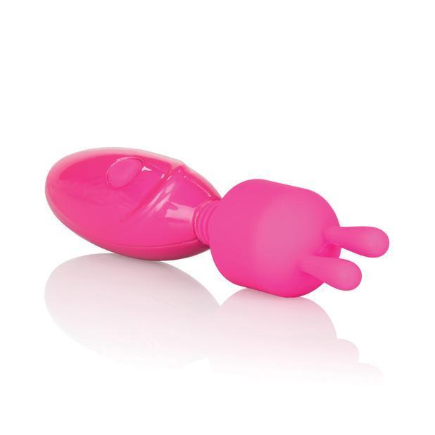 California Exotics - Tiny Teasers Rechargeable Bunny Wand Massager (Pink) -  Wand Massagers (Vibration) Rechargeable  Durio.sg