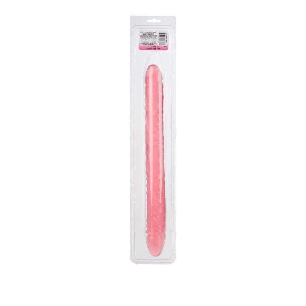 California Exotics - Translucence Veined Double Dong 17" (Pink) -  Double Dildo (Non Vibration)  Durio.sg